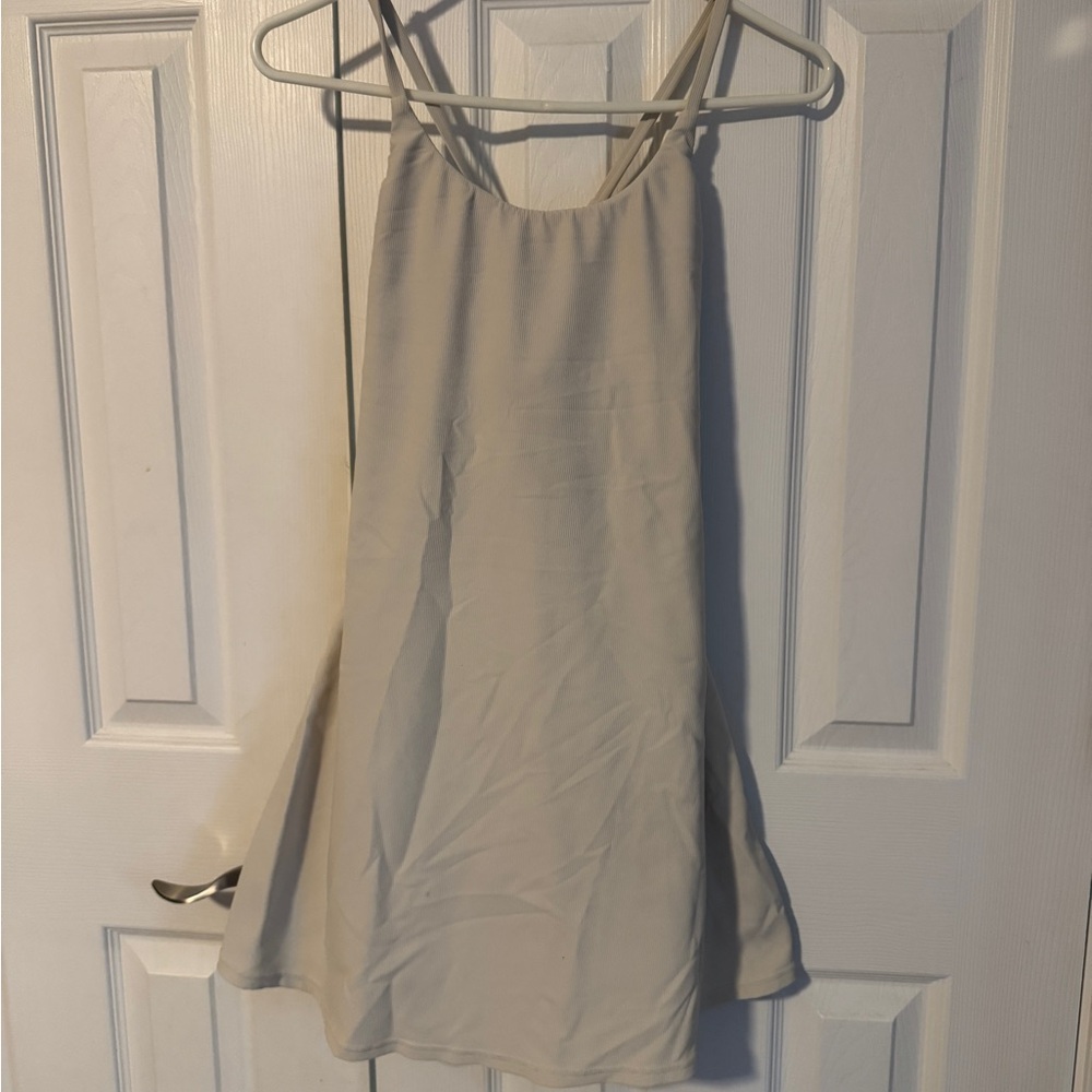 Elegant Cream mini Dress